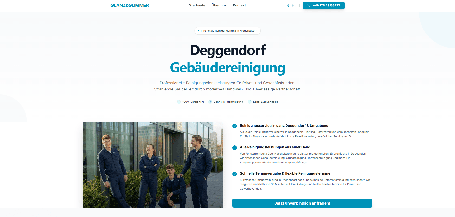 Glanz & Glimmer Website